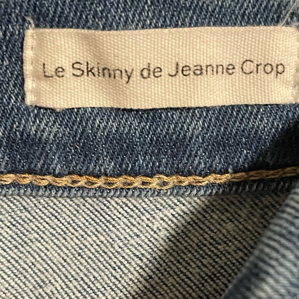 Frame Cropped Skinny Denim Jeans - Picture 4 of 6